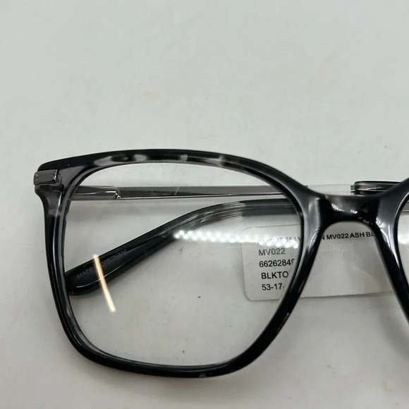 Walmart Women's Rx'able Eyeglasses, Mv022 Ash, Black Tortoise, 53-17-135 NWT - Picture 6 of 6